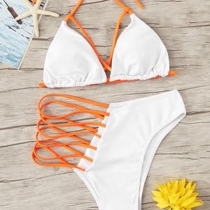 Ladder cut out bikini